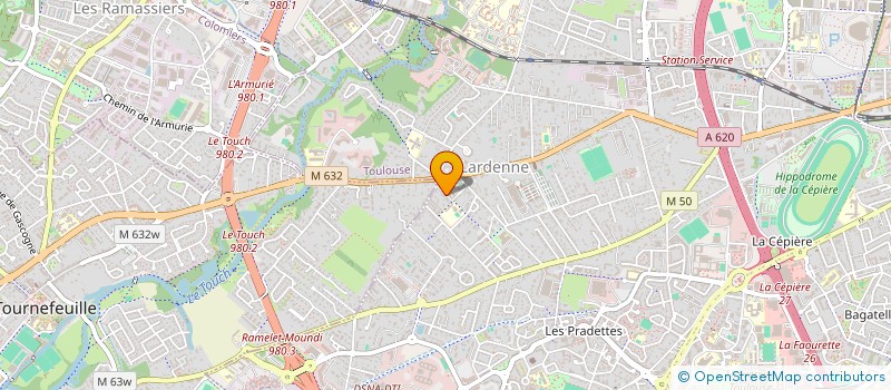 localisation de l'entreprise 523 191 575 à TOULOUSE