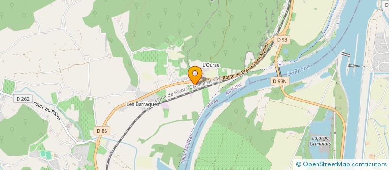 localisation de l'entreprise 523 194 843   SAINT-MONTAN