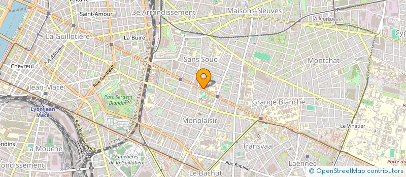 localisation de l'entreprise 523 200 954   LYON