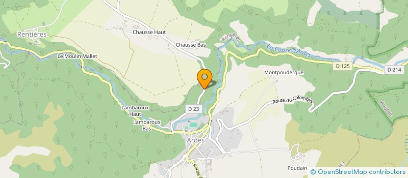 localisation de l'entreprise 523 201 796   SAINT-BEAUZIRE