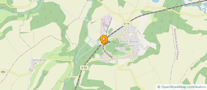 localisation de l'entreprise 523 211 183   MONT-NOTRE-DAME