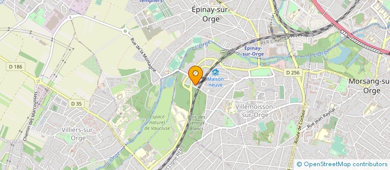 localisation de l'entreprise 523 222 339 à VILLEMOISSON-SUR-ORGE