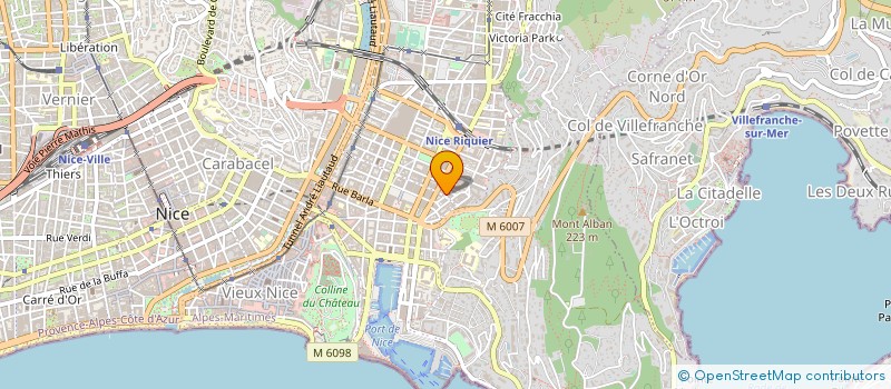 localisation de l'entreprise 523 232 205 à NICE