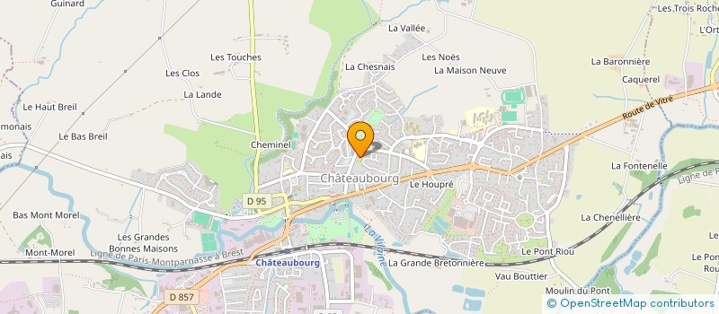 localisation de l'entreprise 523 236 412   SERVON-SUR-VILAINE