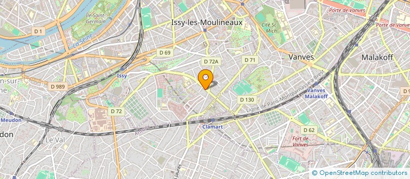 localisation de l'entreprise 523 256 535   CHATILLON