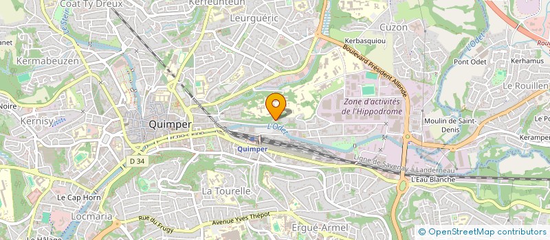 localisation de l'entreprise 523 280 048   QUIMPER