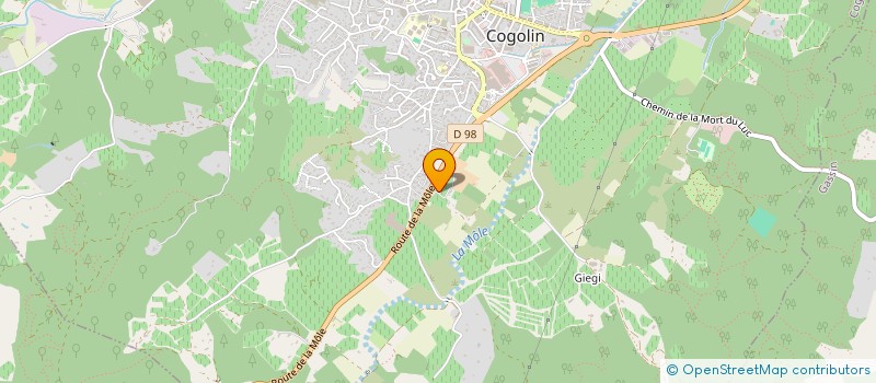 localisation de l'entreprise 523 292 993   LA MOLE