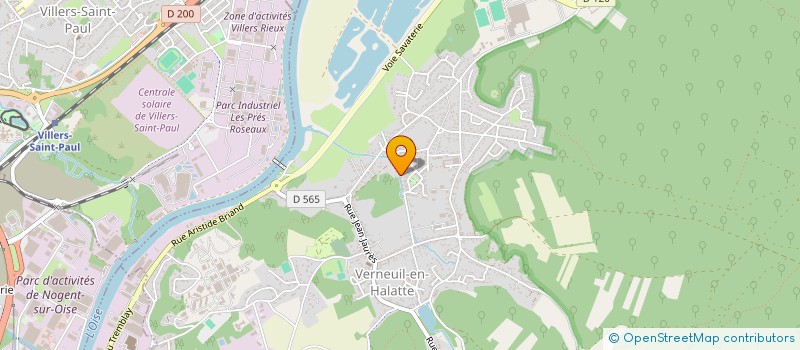 localisation de l'entreprise 523 306 975   VERNEUIL-EN-HALATTE