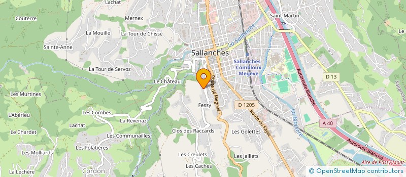 localisation de l'entreprise 523 307 478   SALLANCHES