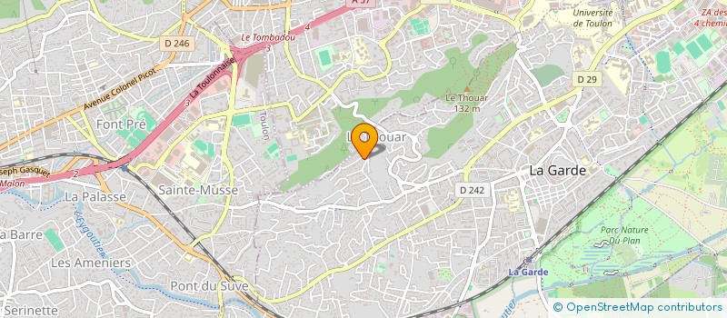 localisation de l'entreprise 523 309 714   LA GARDE