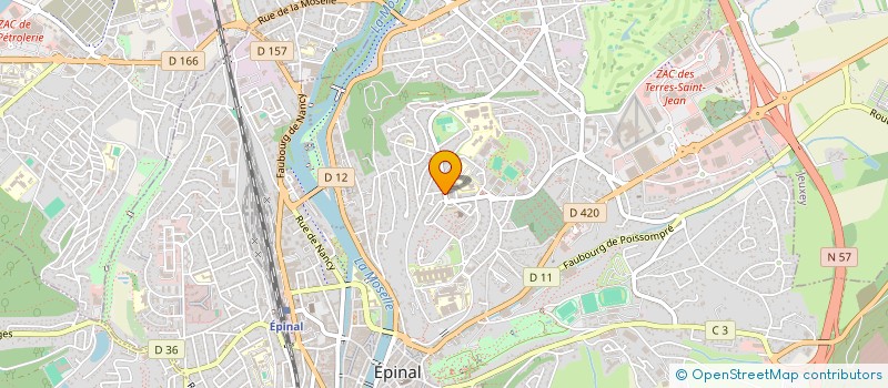 localisation de l'entreprise 523 320 570   EPINAL