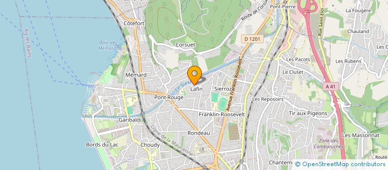 localisation de l'entreprise 523 324 358 à ANNECY
