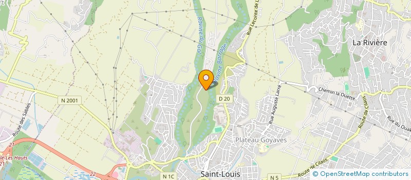 localisation de l'entreprise 523 326 296 à SAINT-LOUIS