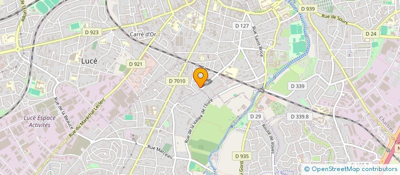 localisation de l'entreprise 523 327 401 à CHARTRES