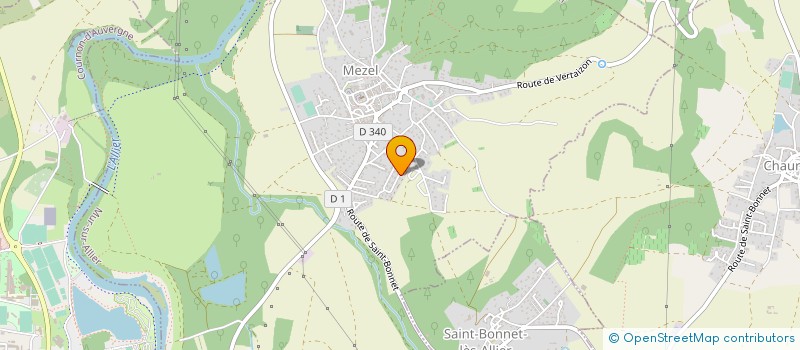 localisation de l'entreprise 523 338 200   MUR-SUR-ALLIER