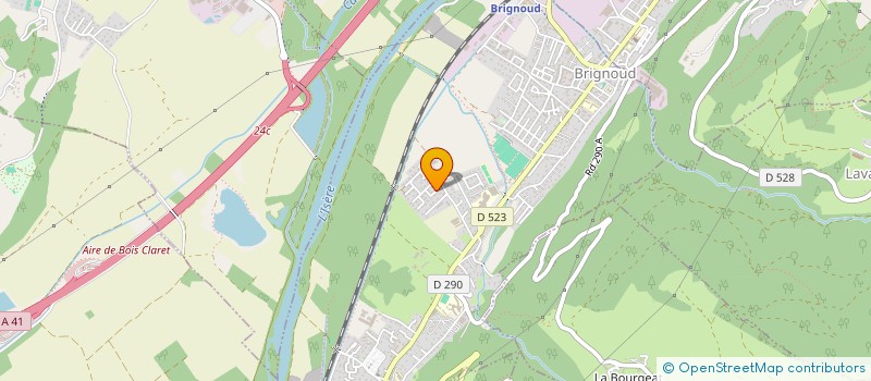 localisation de l'entreprise 523 343 408   MEYLAN