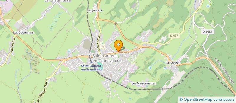 localisation de l'entreprise 523 361 459   SAINT-LAURENT-EN-GRANDVAUX