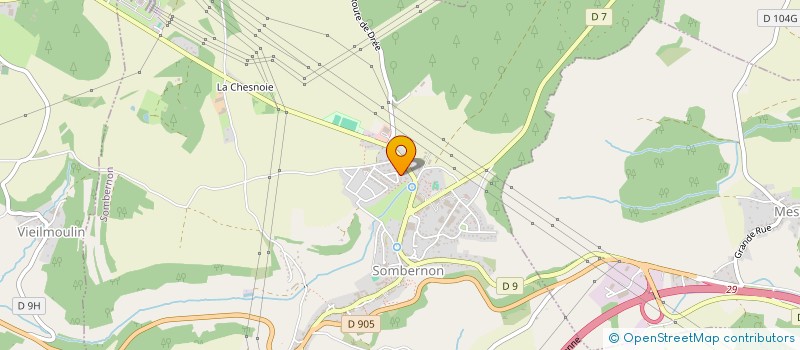 localisation de l'entreprise 523 364 156   GURGY