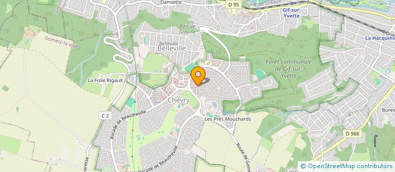 localisation de l'entreprise 523 368 777   GIF-SUR-YVETTE