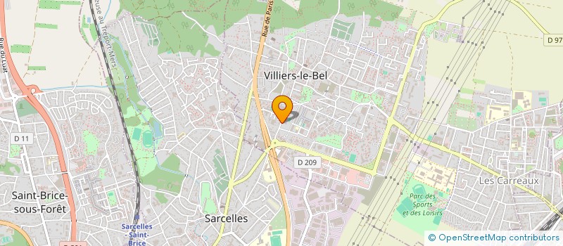 localisation de l'entreprise 523 375 483  à VITRY-SUR-SEINE
