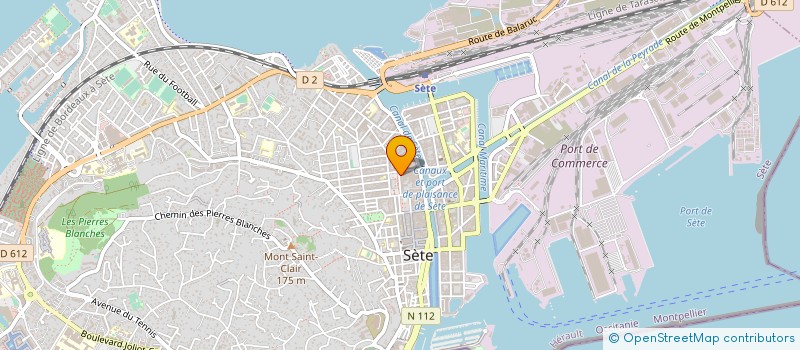 localisation de l'entreprise 523 388 031  à SETE