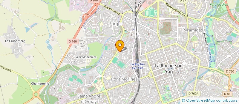 localisation de l'entreprise 523 401 545   LA ROCHE-SUR-YON