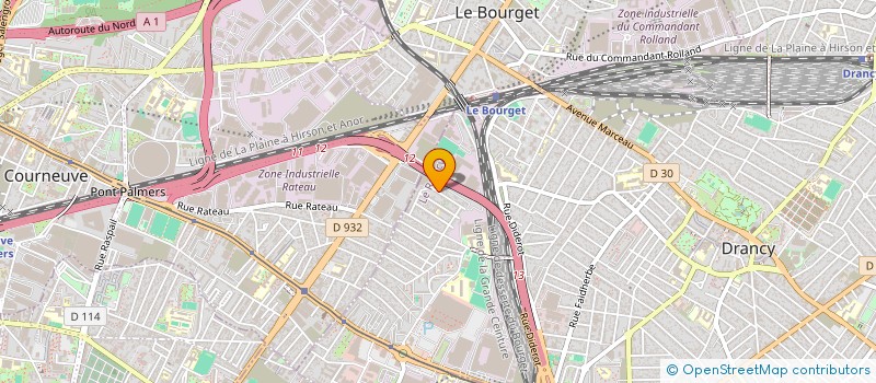 localisation de l'entreprise 523 424 315   DRANCY