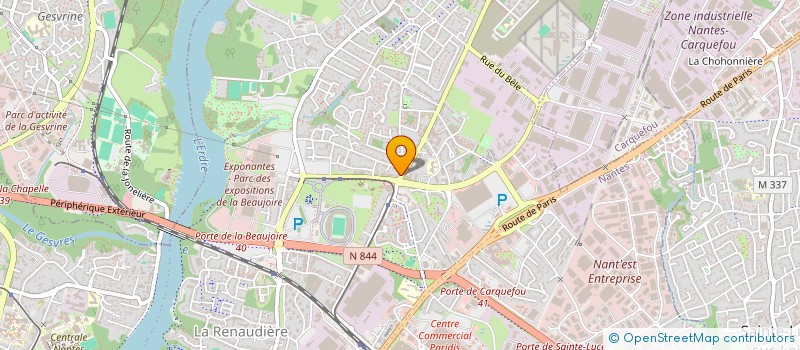 localisation de l'entreprise 523 426 898 à NANTES