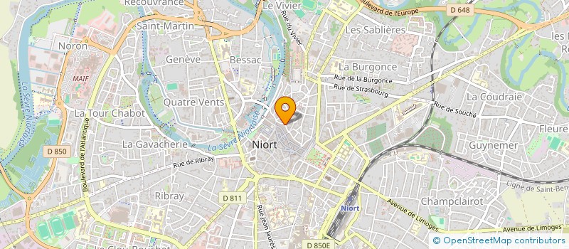 localisation de l'entreprise 523 429 124   NIORT