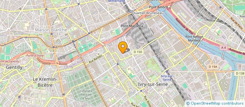 localisation de l'entreprise 523 430 601   IVRY-SUR-SEINE