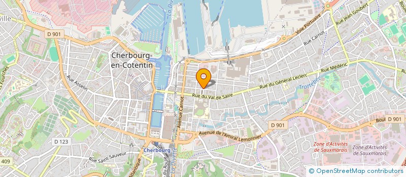 localisation de l'entreprise 523 434 264   CHERBOURG-EN-COTENTIN