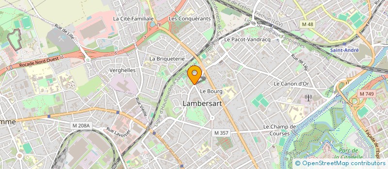 localisation de l'entreprise 523 442 929 à LILLE
