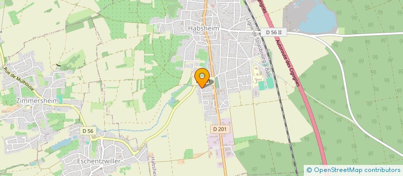 localisation de l'entreprise 523 454 825   KINGERSHEIM