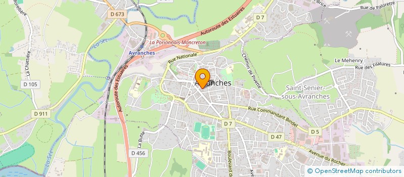 localisation de l'entreprise 523 457 323   AVRANCHES