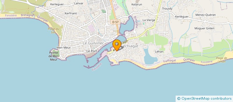 localisation de l'entreprise 523 475 580  à QUIMPER