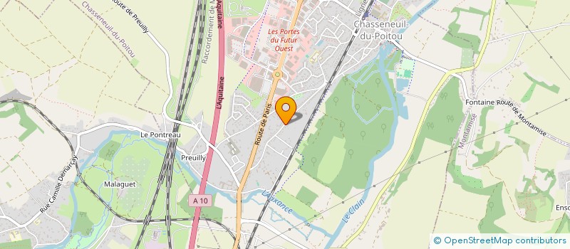 localisation de l'entreprise 523 482 537   CHASSENEUIL-DU-POITOU