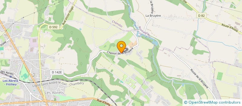 localisation de l'entreprise 523 487 932   LES ABRETS-EN-DAUPHINE