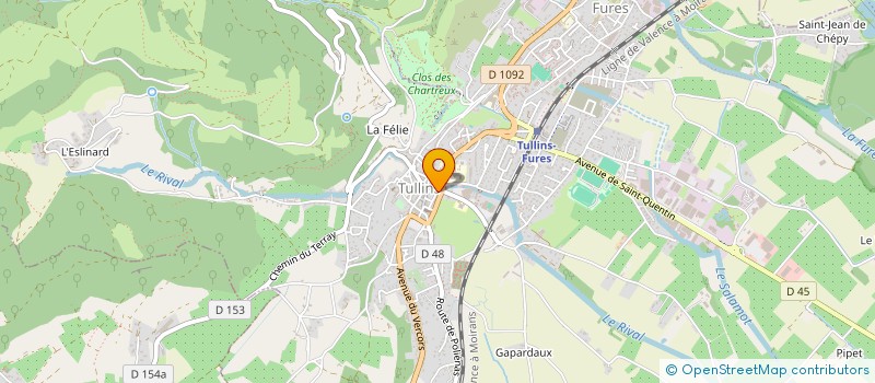 localisation de l'entreprise 523 499 929   TULLINS