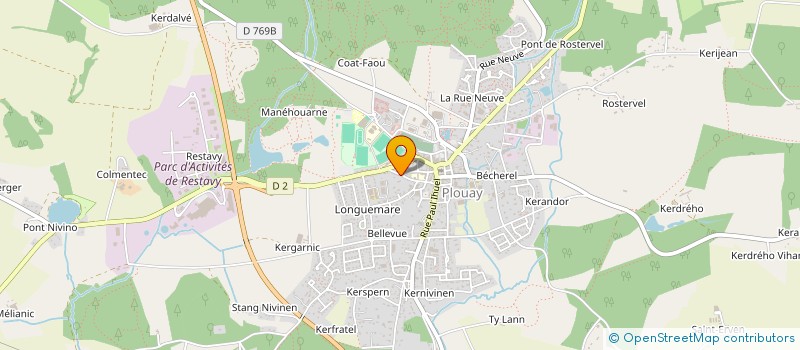 localisation de l'entreprise 523 506 574  à PLOUAY