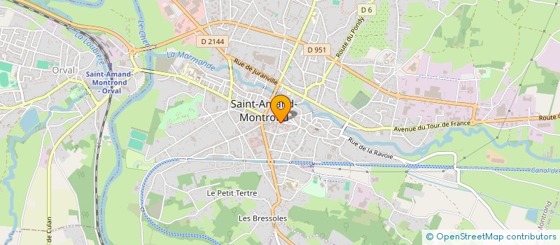 localisation de l'entreprise 523 517 134   BOURGES