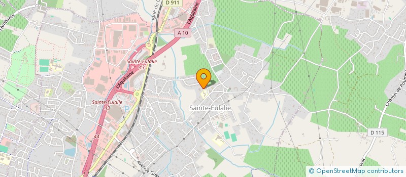 localisation de l'entreprise 523 517 530   SAINTE-EULALIE