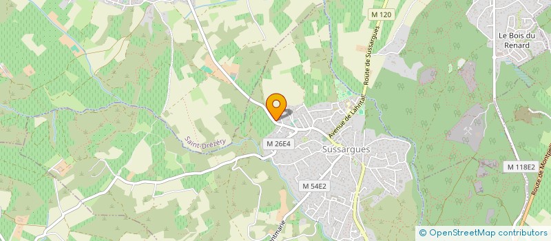 localisation de l'entreprise 523 520 724 à CLARENSAC