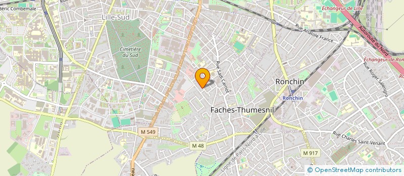 localisation de l'entreprise 523 531 366   FACHES-THUMESNIL