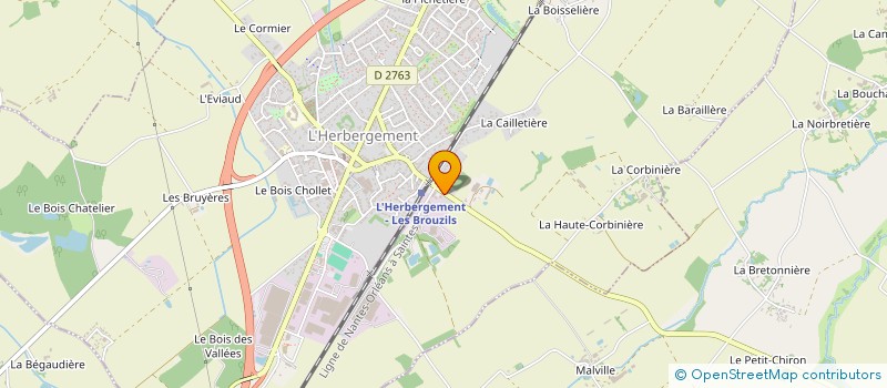 localisation de l'entreprise 523 531 994  à MONTAIGU-VENDEE