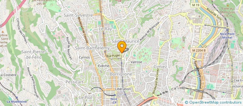 localisation de l'entreprise 523 539 567 à NICE