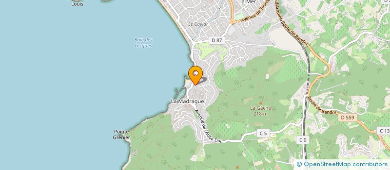 localisation de l'entreprise 523 570 018   LA GARDE