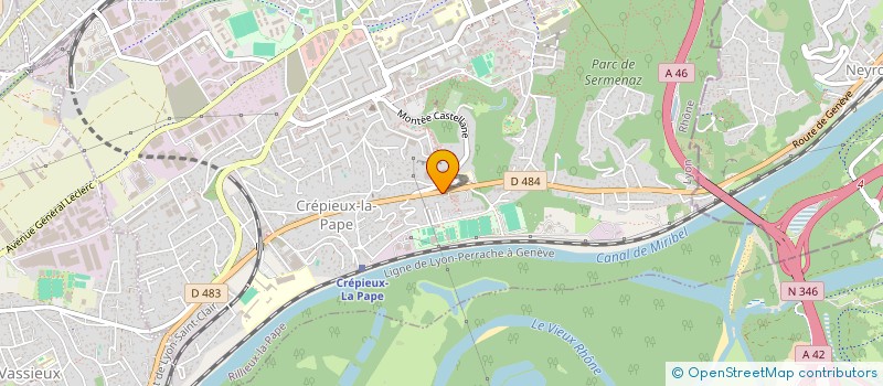 localisation de l'entreprise 523 578 508 à RILLIEUX-LA-PAPE