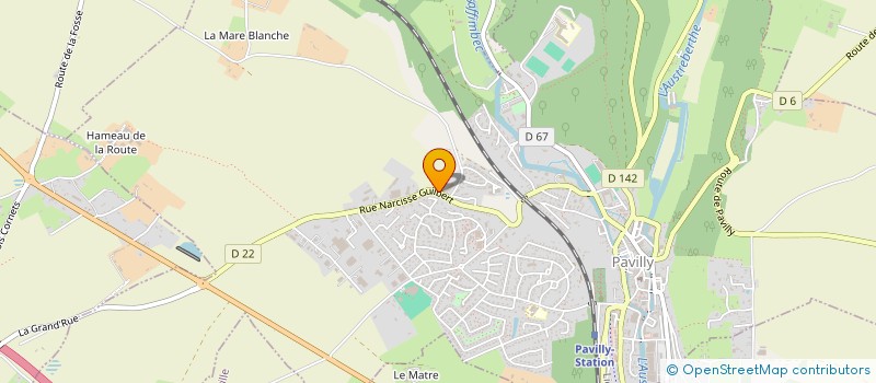 localisation de l'entreprise 523 582 138 à PAVILLY