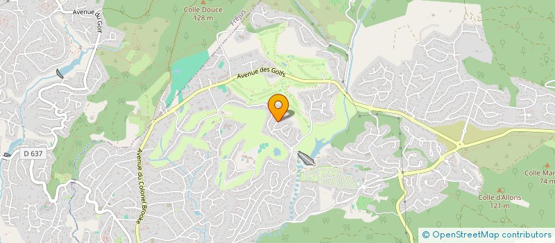 localisation de l'entreprise 523 592 186  à FREJUS