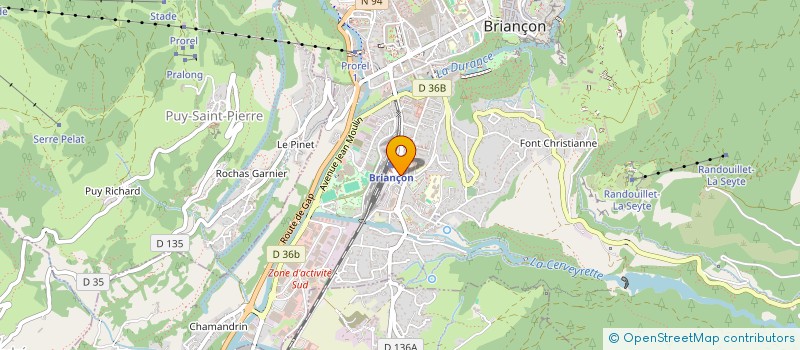 localisation de l'entreprise 523 620 516 à BRIANCON